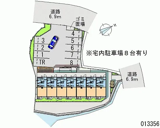 ★手数料０円★明石市大久保町大窪　月極駐車場（LP）